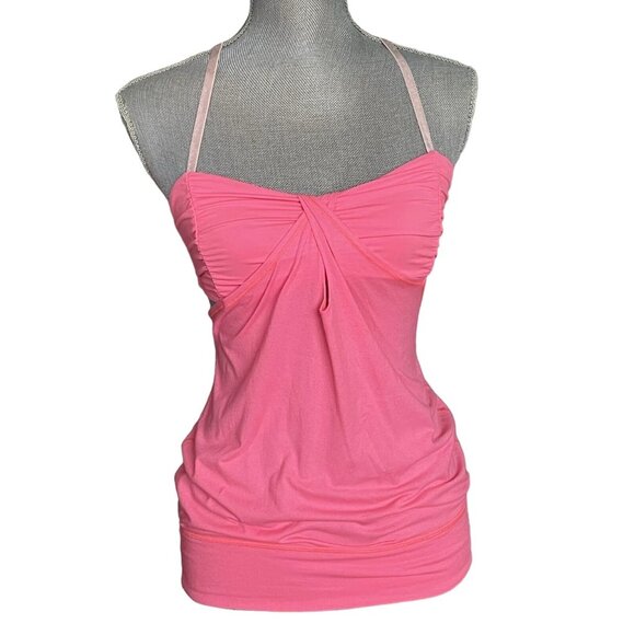 Lululemon - Size 4 - Coral Pink Tank Top - Activewear - Adjustable Straps - Picture 1 of 10